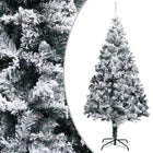 Kunstkerstboom Met Sneeuw Pvc 400 Cm Groen 400 x 190 cm