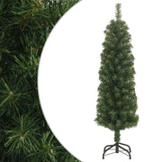 Kunstkerstboom smal 120 cm PVC groen