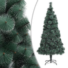 Kunstkerstboom Met Standaard 20 Cm Pet Groen 210 x 105 cm