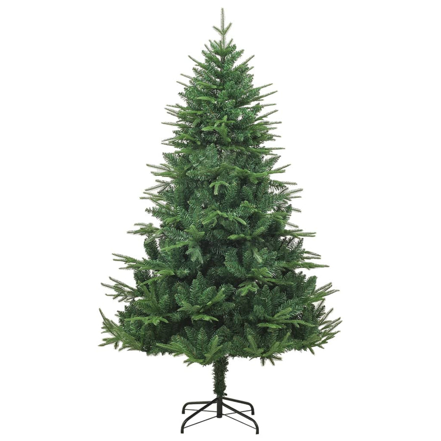 Kunstkerstboom 80 Cm Pvc En Pe Groen 180 x 110 cm Zonder sneeuwvlokken