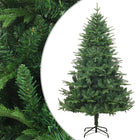 Kunstkerstboom 20 Cm Pvc En Pe Groen 210 x 130 cm Zonder sneeuwvlokken