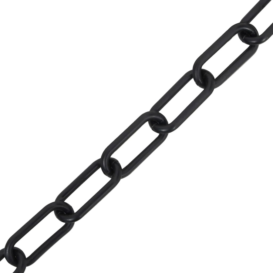 Veiligheidsketting Ø 6 Mm 100 M Kunststof 100 m Ø 6 mm Zwart