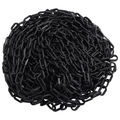 Veiligheidsketting Ø 8 Mm 100 M Kunststof 100 m Ø 8 mm Zwart