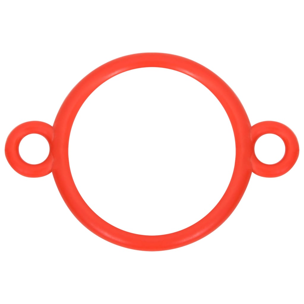Kegelset M Rood En Wit 10 Met ketting