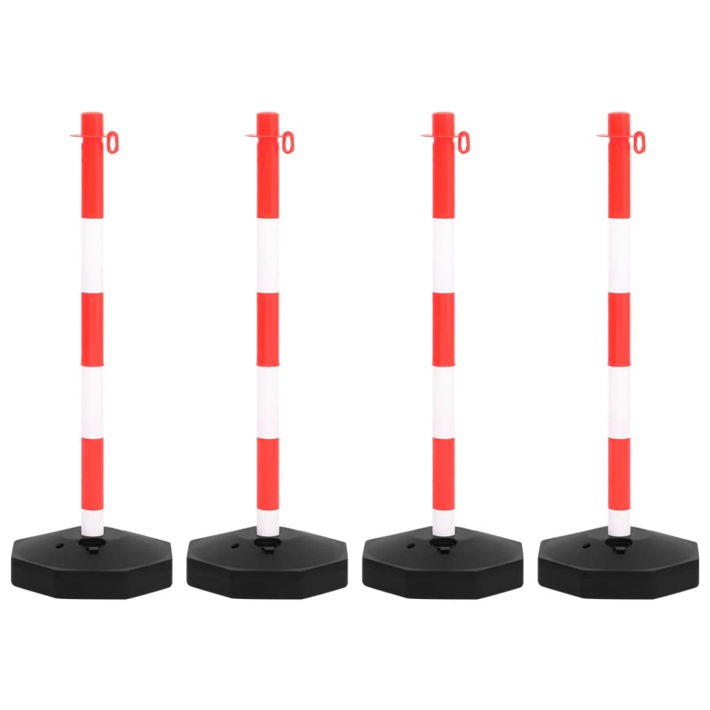 Kettingpalenset Met Kunststof Ketting 10 M 4 Rood