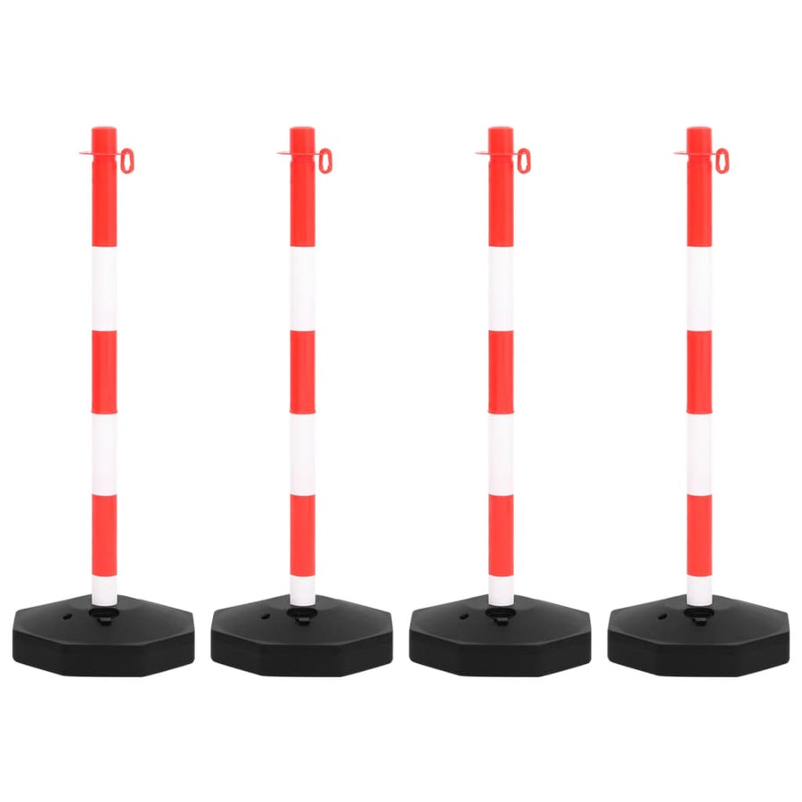Kettingpalenset Met Kunststof Ketting 10 M 4 Rood