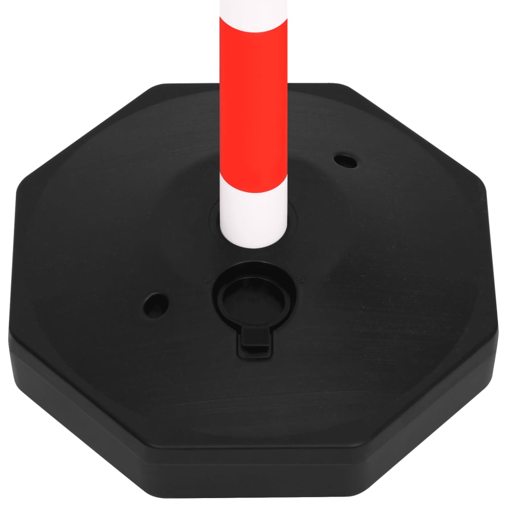 Kettingpalenset Met Kunststof Ketting 10 M 4 Rood
