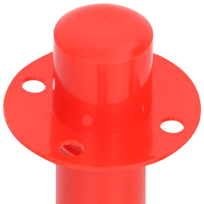 Kettingpalenset Met Kunststof Ketting 10 M 4 Rood