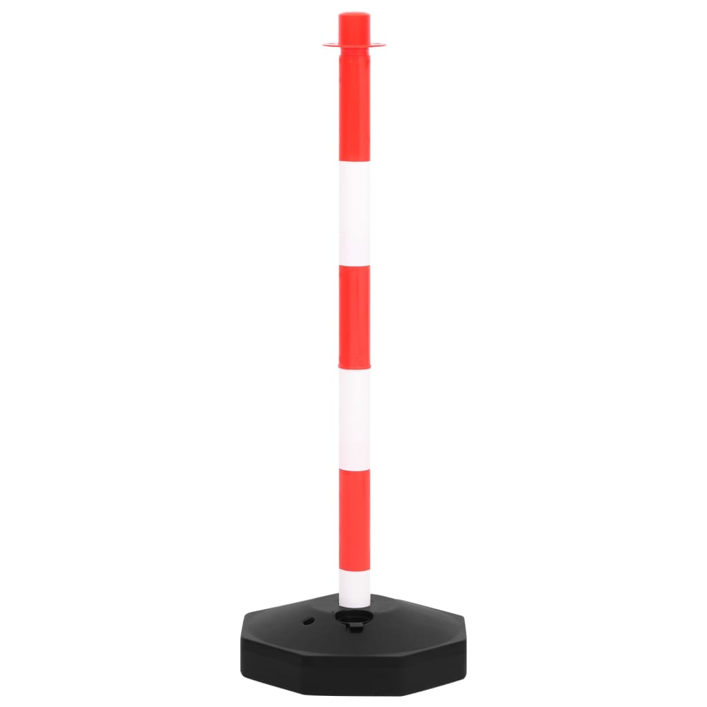 Kettingpalenset Met Kunststof Ketting M 10 Rood