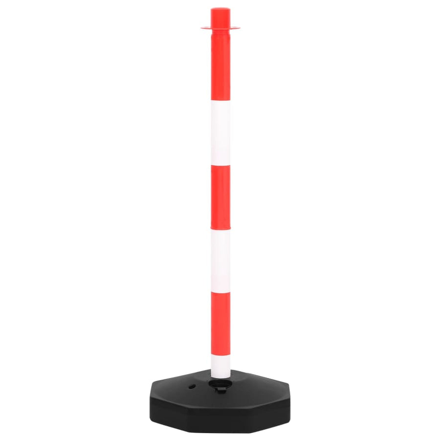 Kettingpalenset Met Kunststof Ketting M 10 Rood