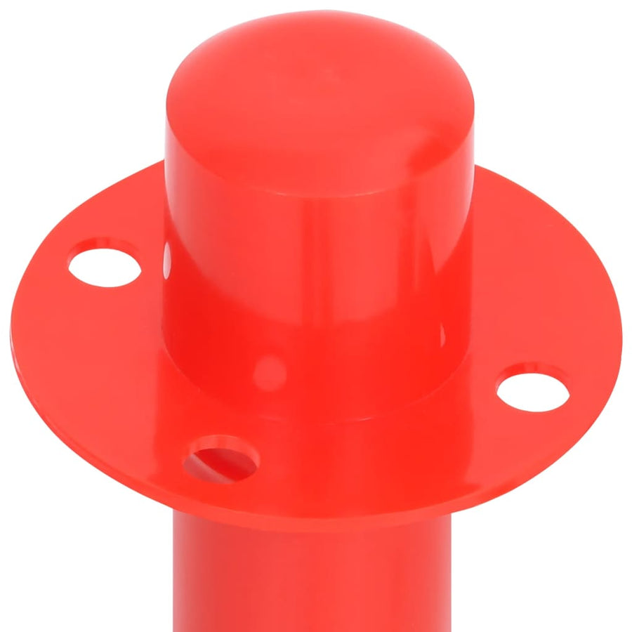 Kettingpalenset Met Kunststof Ketting M 10 Rood