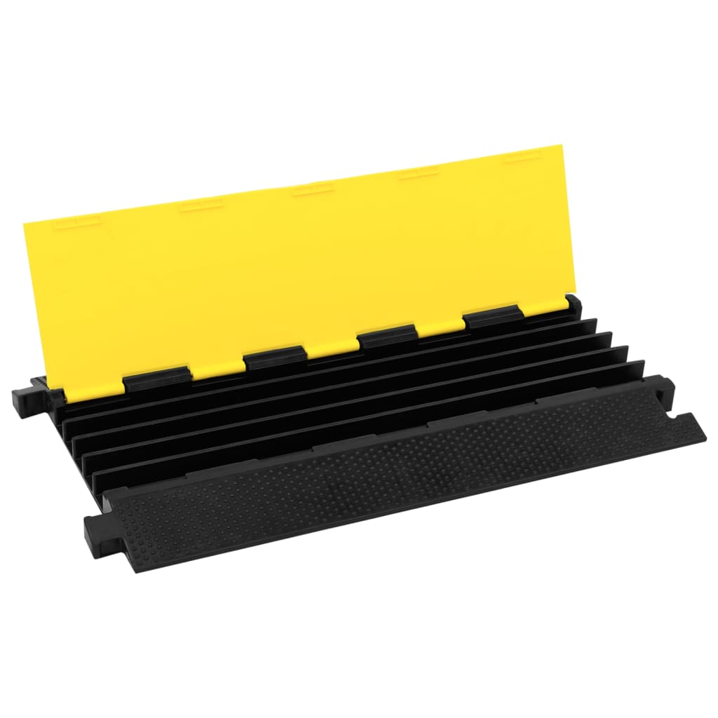 Kabelbeschermer Drempel Met 5 Tunnels 90 Cm Rubber 1 90 x 50 x 5 cm