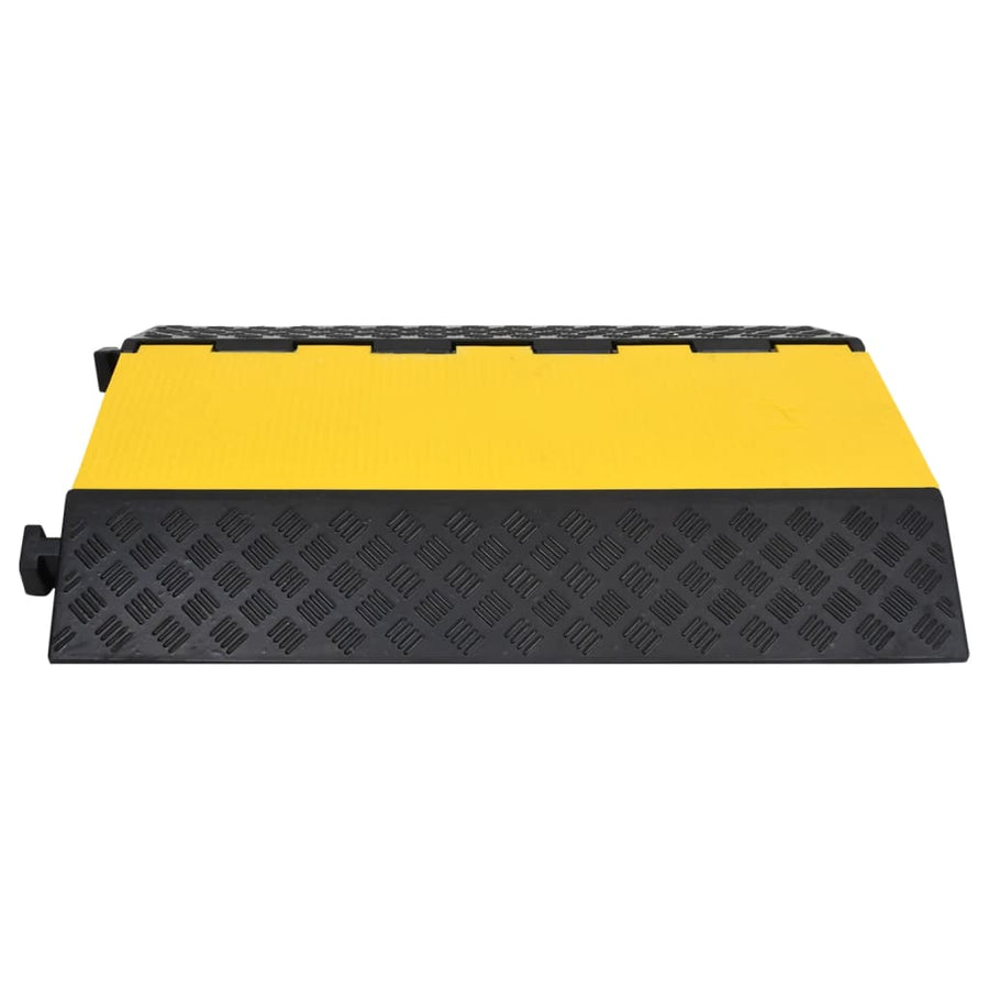 Kabelbeschermer Drempel Met 2 Tunnels 90 Cm Rubber 1 90 x 58 x 9 cm