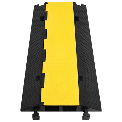 Kabelbeschermer Drempel Met 2 Tunnels 00 Cm Rubber 1 100 x 35 x 7 cm