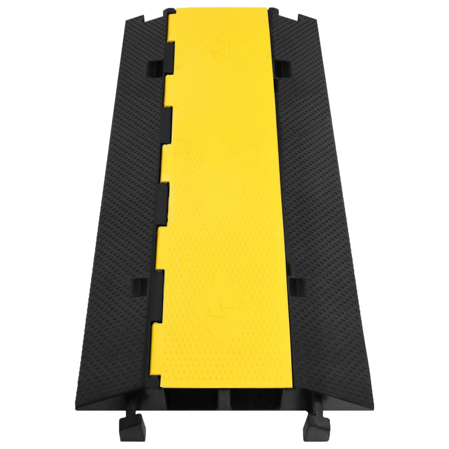 Kabelbeschermer Drempel Met 2 Tunnels 00 Cm Rubber 1 100 x 35 x 7 cm