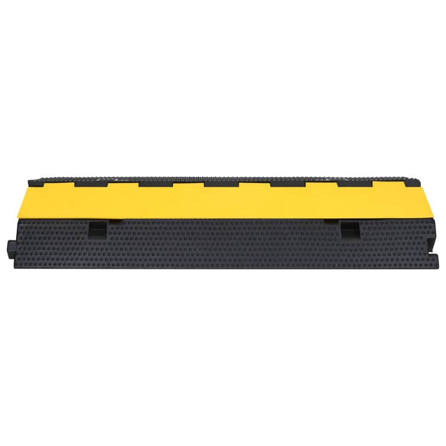 Kabelbeschermer Drempel Met 2 Tunnels 00 Cm Rubber 1 100 x 35 x 7 cm