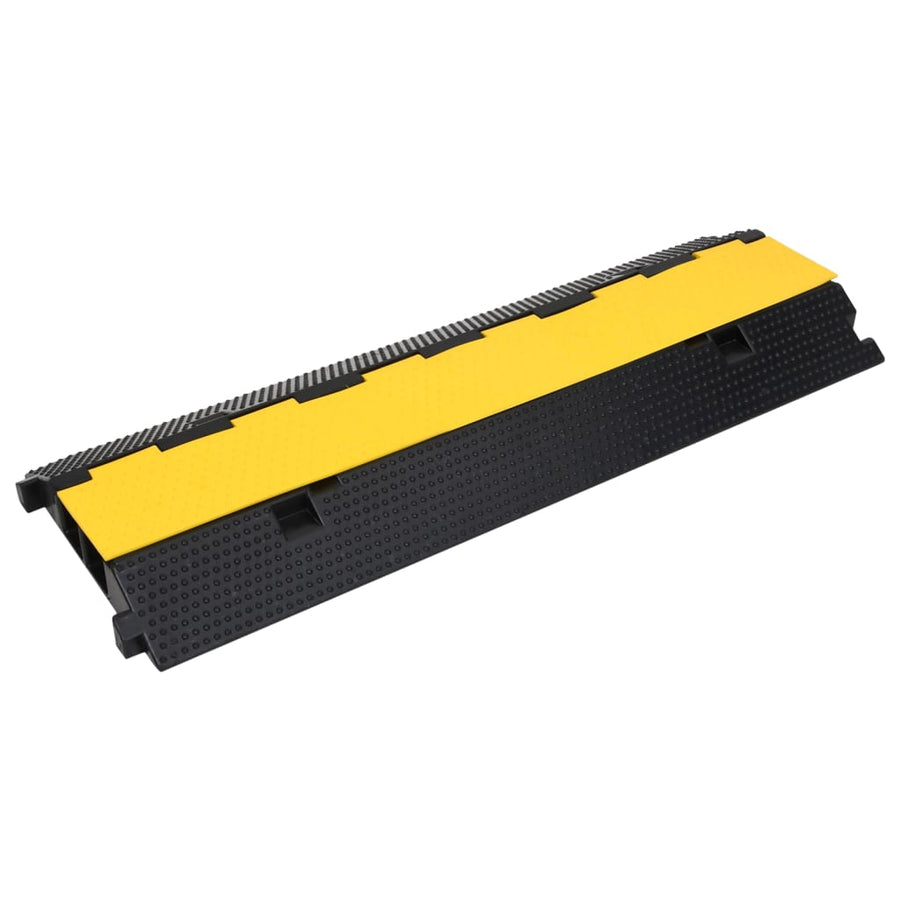 Kabelbeschermers Drempel Met Tunnels 100 Cm Rubber 2 100 x 35 x 7 cm