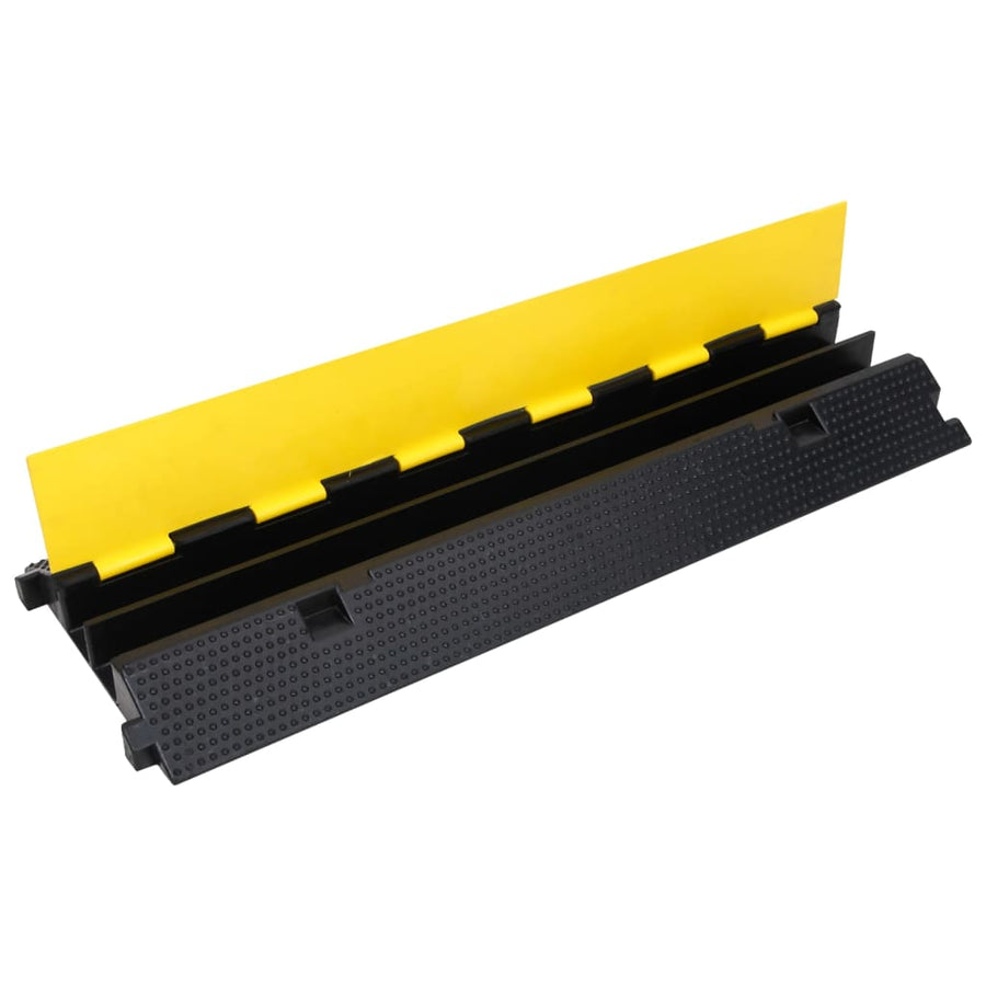 Kabelbeschermers Drempel Met Tunnels 100 Cm Rubber 2 100 x 35 x 7 cm
