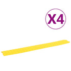 Kabelbeschermer drempel 98,5 cm geel 4 stuks