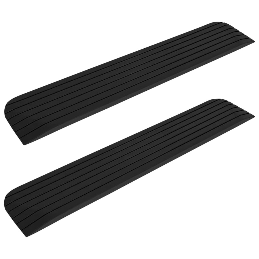 Drempelhulpen Rubber 2 110 x 21 x 2,5 cm