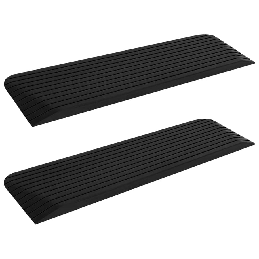 Drempelhulpen Rubber 2 110 x 32 x 3,8 cm