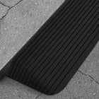 Drempelhulp 110x41x5 cm rubber zwart