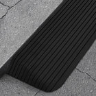Drempelhulp 110x41x5 cm rubber zwart