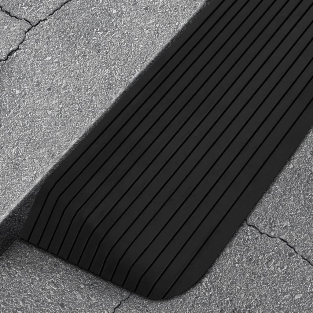 Drempelhulpen Rubber 2 110 x 41 x 5 cm