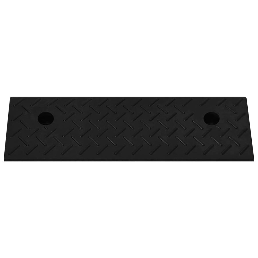 Oprijhulpen 2 St 50X7,5X5 Cm Rubber 50 x 17.5 x 5 cm