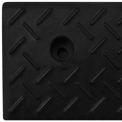 Oprijhulpen 2 St 50X7,5X5 Cm Rubber 50 x 17.5 x 5 cm