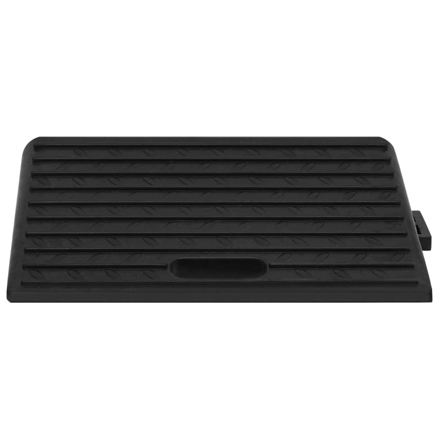 Oprijhulpen 2 St Rubber 50 x 30 x 11 cm