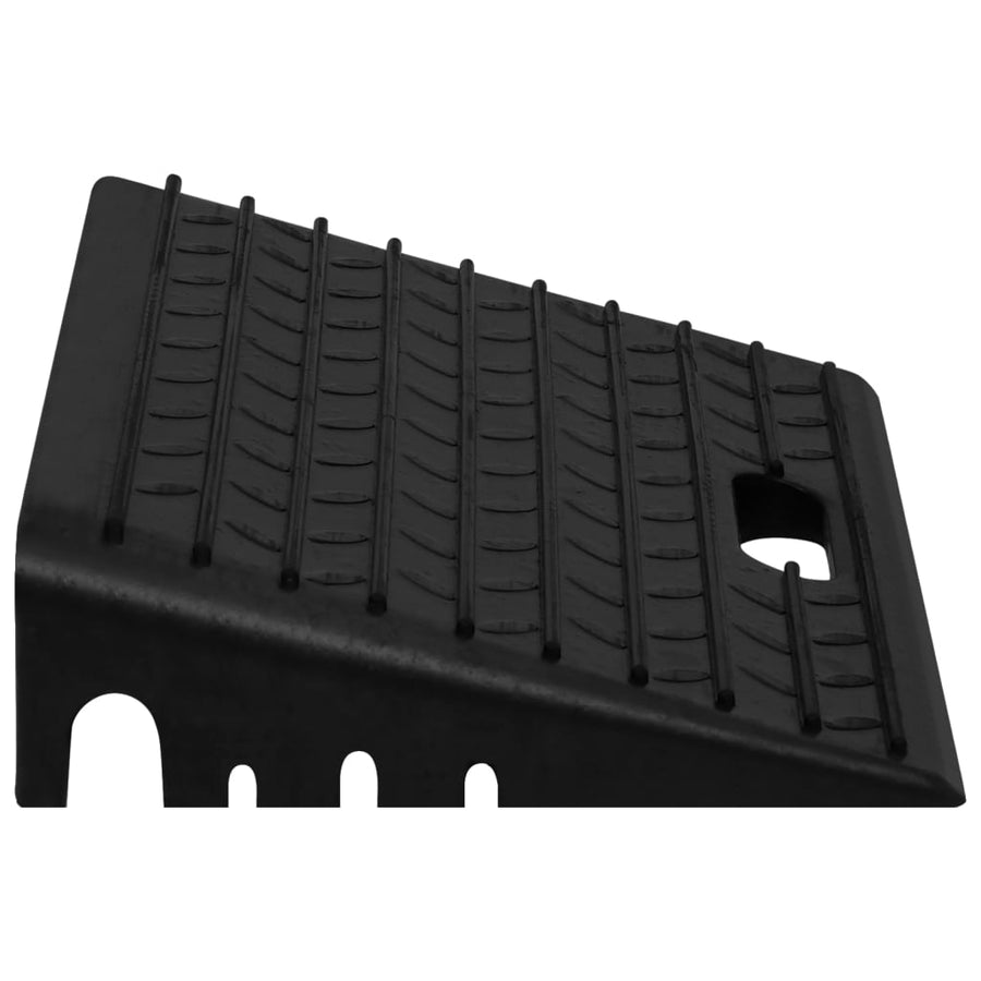 Oprijhulpen 2 St Rubber 50 x 30 x 11 cm