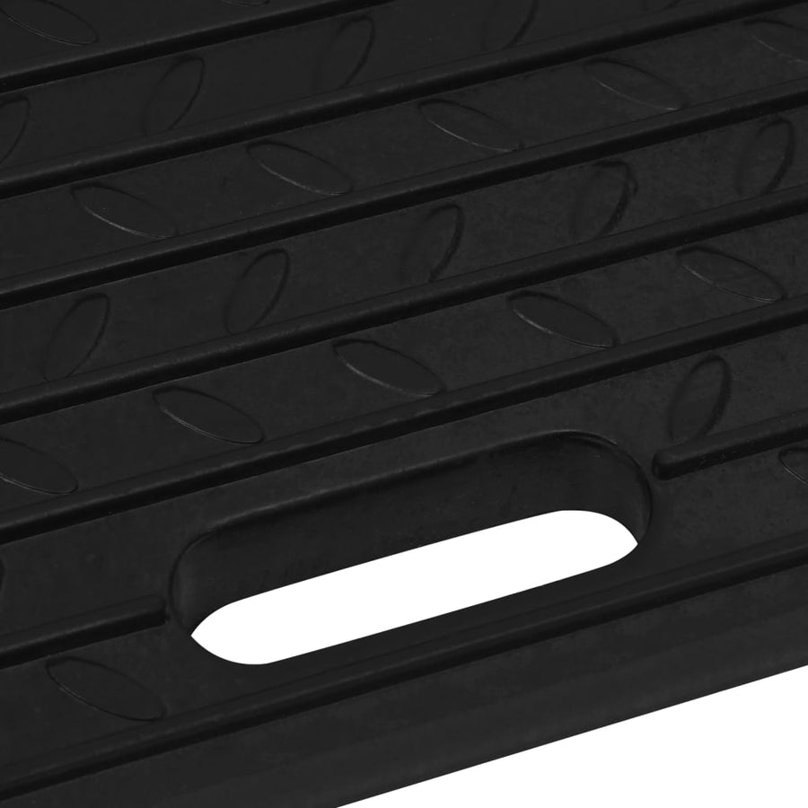 Oprijhulpen 2 St Rubber 50 x 30 x 11 cm