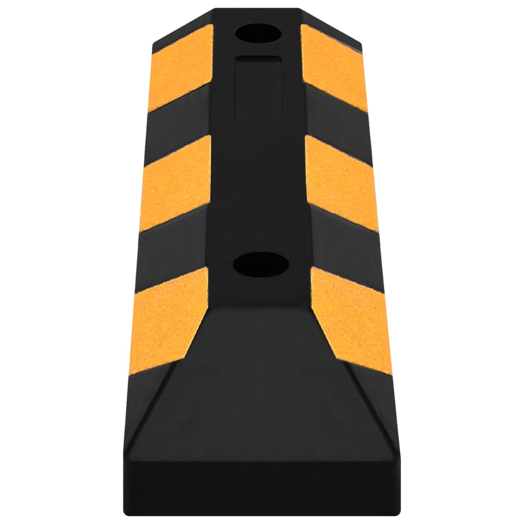 Parkeerblokken Reflecterend 2 St 56X15X10 Cm Rubber