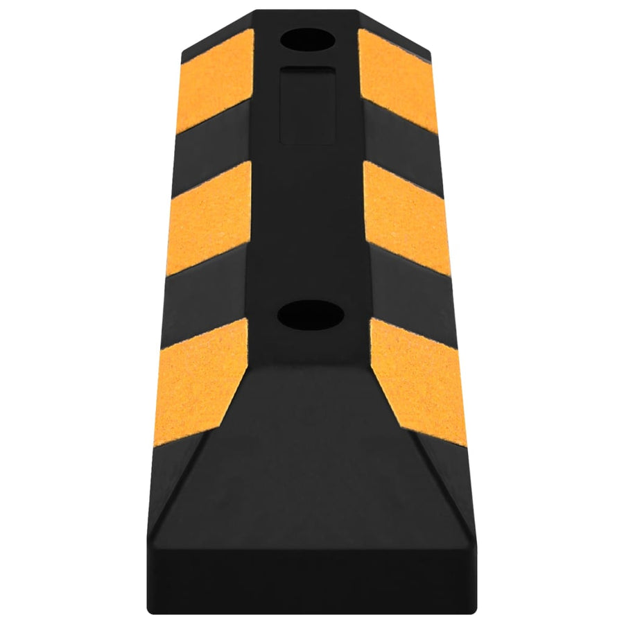 Parkeerblokken Reflecterend 2 St 56X15X10 Cm Rubber