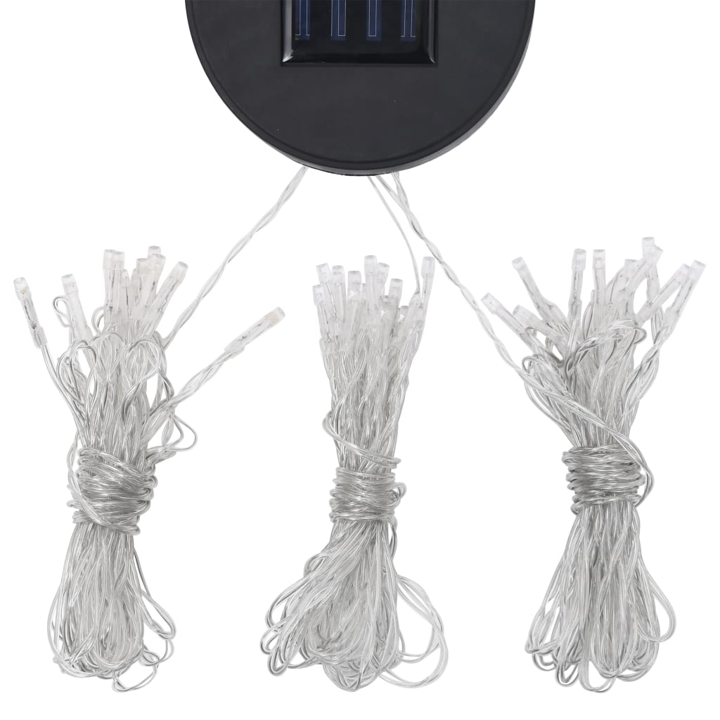 Prieel Met Dubbel Dak En Led-Lichtslinger 3X3X2,7 M Taupe