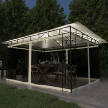 Prieel Met Klamboe Led-Lichtslinger 180 G/M² 4X3X2,73 M 4 x 3 x 2.73 m Crème