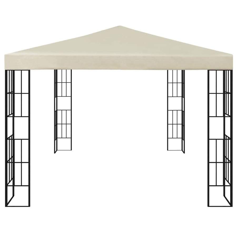 Prieel Met Led-Lichtslinger Kleurig 3 x 4 m