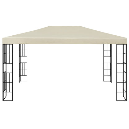 Prieel Met Led-Lichtslinger Kleurig 3 x 4 m