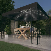 Prieel 3x3 m met led-lichtslinger