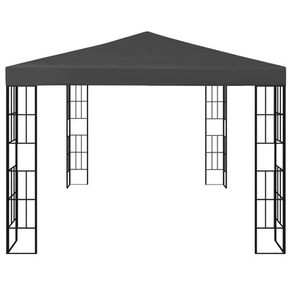 Prieel Met Led-Lichtslinger Kleurig 3 x 4 m