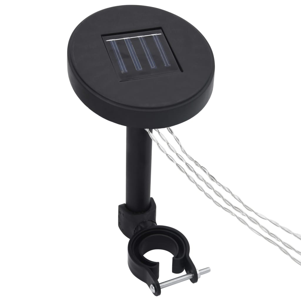Prieel Met Led-Lichtslinger Kleurig 3 x 4 m