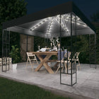 Prieel 3x3 m met led-lichtslinger