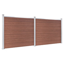 Schuttingpanelenset 353x146 cm HKC bruin 353 x 146 cm Bruin