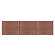 Schuttingpanelenset 526x146 cm HKC bruin 526 x 146 cm Bruin