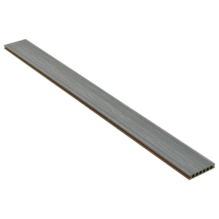 Terrasplanken Met Accessoires 0 M² 2,2 M Hkc Bruin En Grijs 10 m² 2.2 m