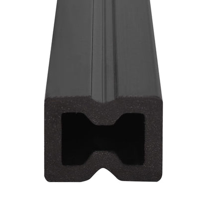Terrasplanken met accessoires 16 m² 2,2 m HKC bruin en grijs 16 m² 2.2 m