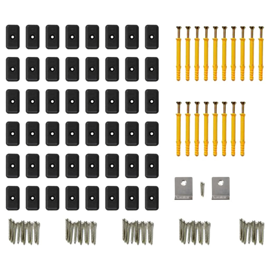 Terrasplanken Met Accessoires Hkc Bruin En Grijs 10 m² 4 m