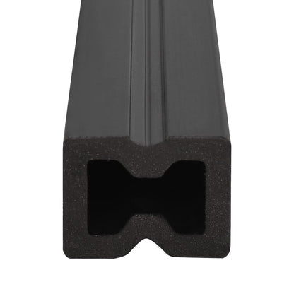 Terrasplanken met accessoires 30 m² 4 m HKC bruin en grijs 30 m² 4 m