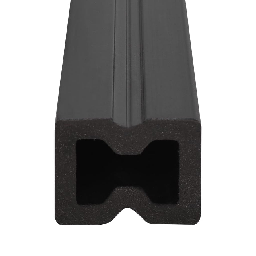 Terrasplanken met accessoires 30 m² 4 m HKC bruin en grijs 30 m² 4 m